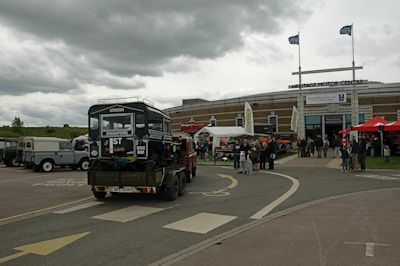 Oxford arrives at Gaydon