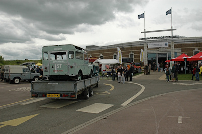 Cambridge arrives at Gaydon