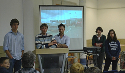 The Expedition Team explain their plans'