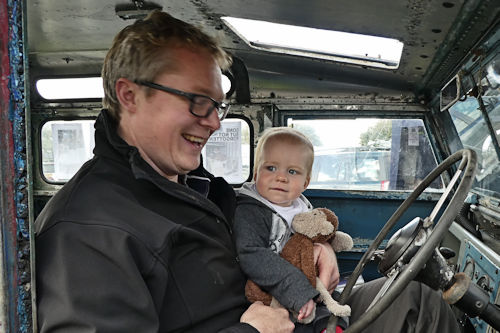 Oxford's youngest visitor?