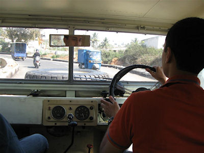 Ajit driving