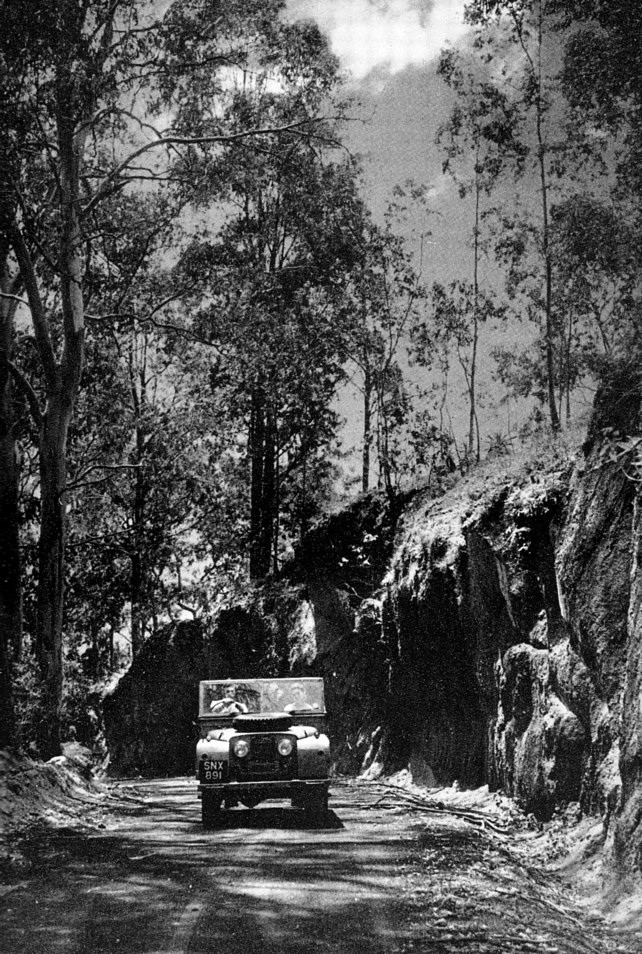 Mountain Road on Ascension Island