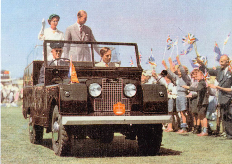 Royal Land-Rover in Australia