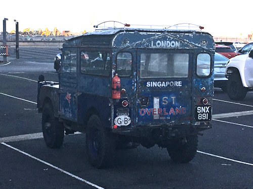 SNX891 on Southampton Docks