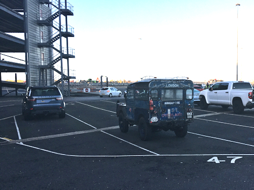 SNX891 on Southampton Docks