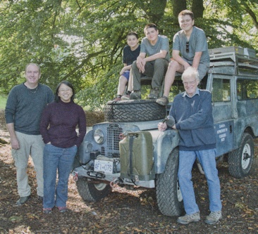 Tim Slessor & Ray Hyland's family