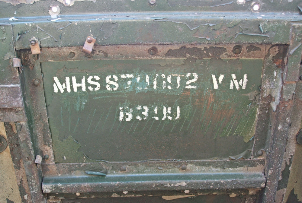 SXF105 Underbonnet Stencil